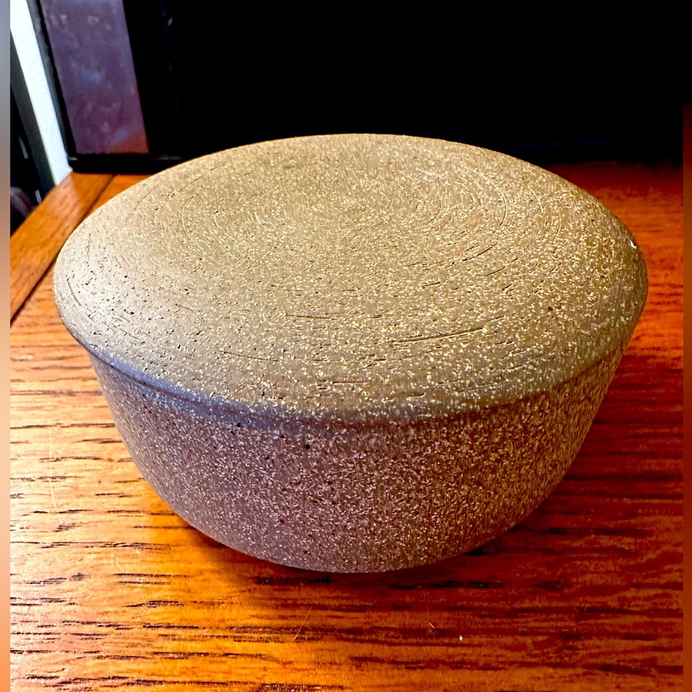 French Ceramic Butter Keeper by Sawyer Ceramics